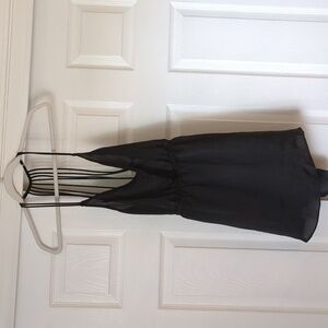 Black negligee / nightie, lingerie Top